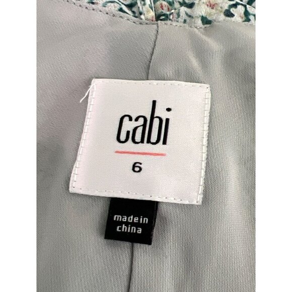 CABI Garden Party Maxi Dress Multicolor Size 6 #5104 - Picture 8 of 9